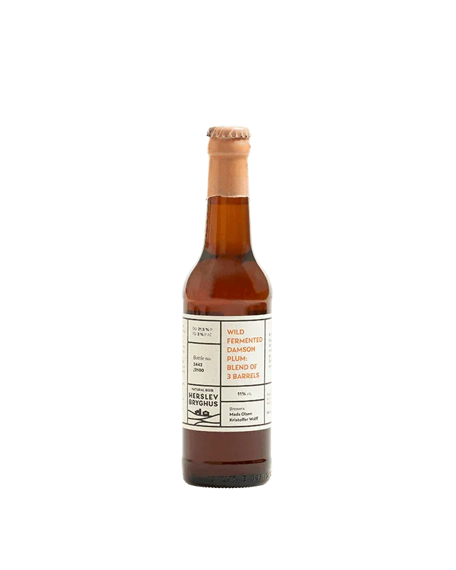 Wild Fermented Damson Plum: Blend of 3 Barrels