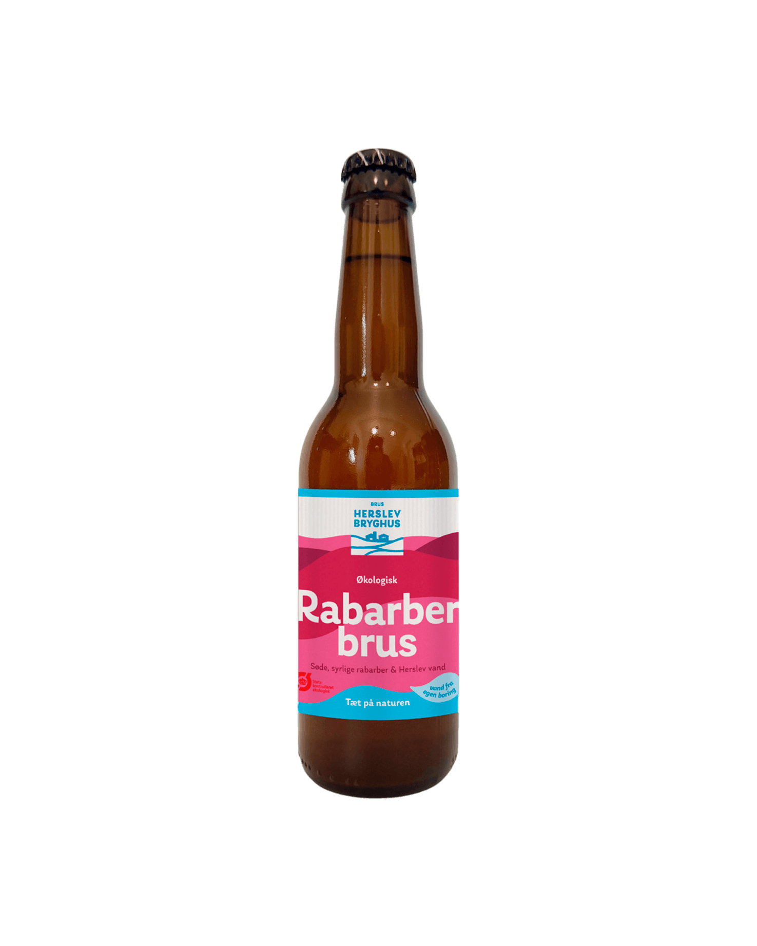 Økologisk rabarber brus
