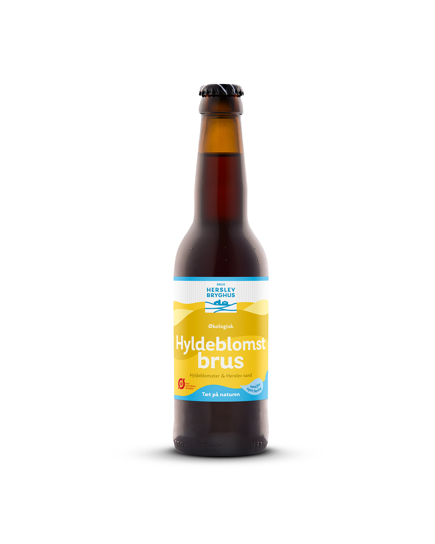 Økologisk hyldeblomst brus