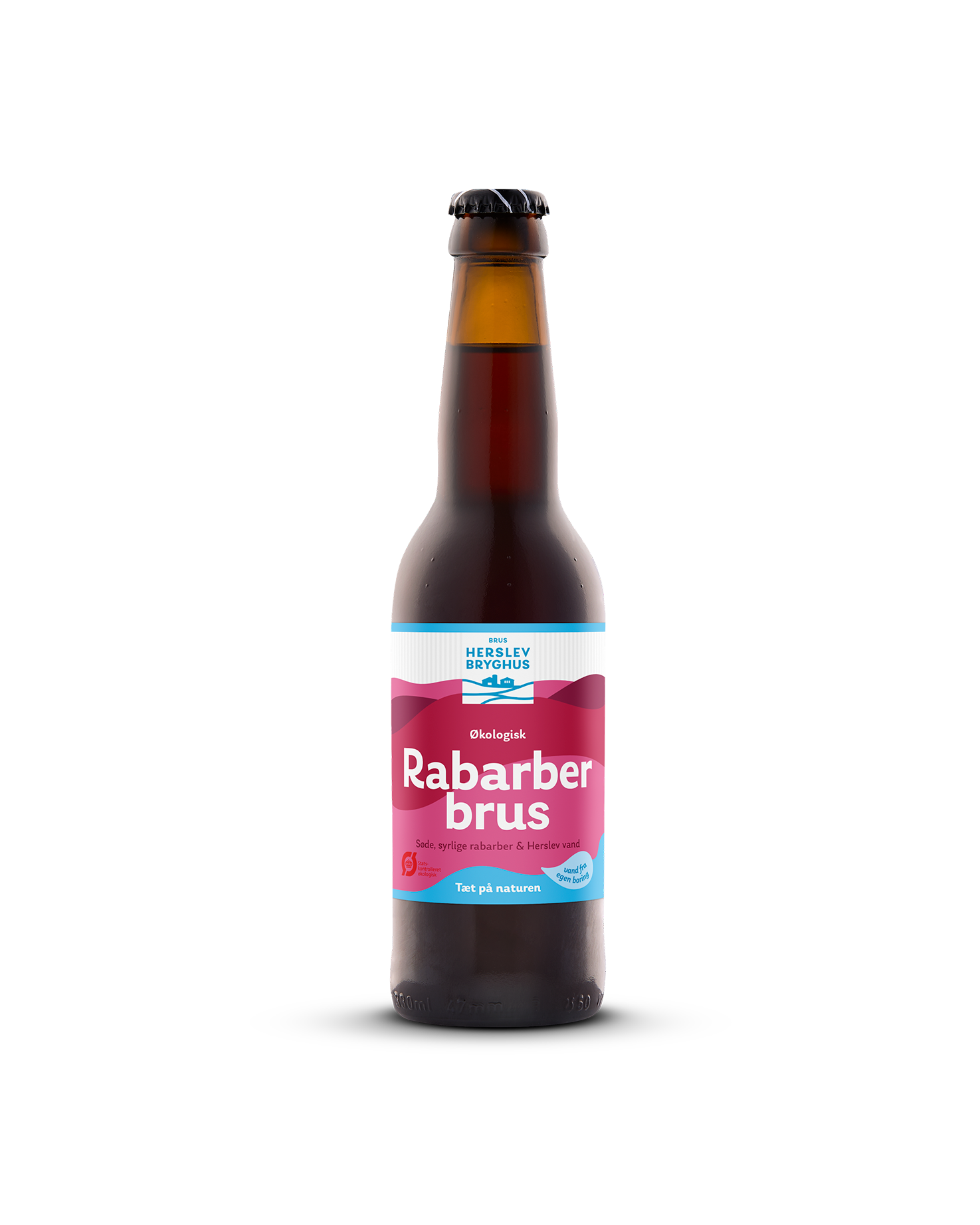 Økologisk rabarber brus